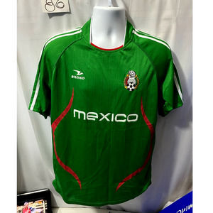 Drako Mexico Jersey Men Size XL Futbol Soccer Shirt Green One Size 23x30